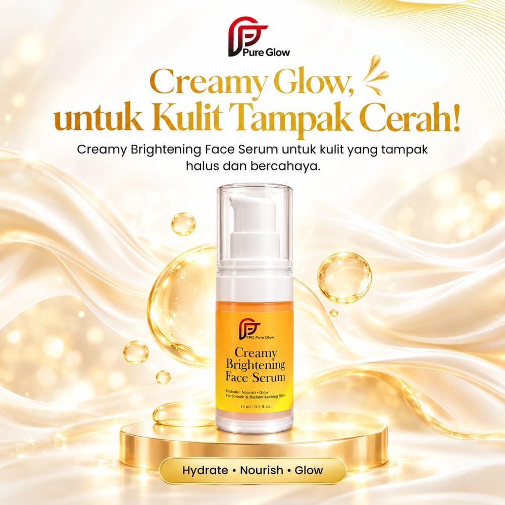 Creamy Brightening Face Serum FPO Pure Glow