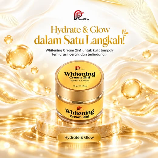 Whitening Cream 2in1